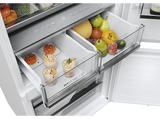 Frigorífico combi integrable - Haier HBW7719DT,  TNF Duo Cooling, 193.5 cm, 400 l, Sin Panelar