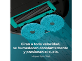 Robot aspirador - Cecotec Conga 9990 AI Spin Revolution Ultra Power Home, 1000W, 240 min, 10000 Pa, APP, Base autovaciado, IA, Hasta 240m2, Negro