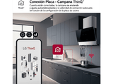 Placa inducción - LG CBIZ2435B, 4 Zonas, 1 Zona Flex, 59 cm, Negro