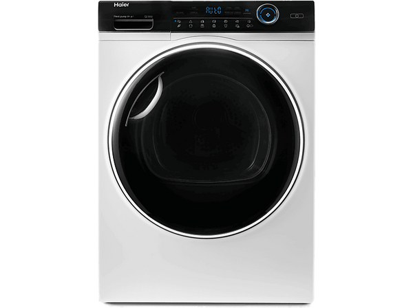 Secadora bomba de calor - Haier I-Pro Series 7 HD90-A2979-S, 9 kg, 14 programas, Función anti-arrugas, Función Vapor, Blanco