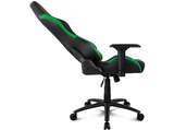 Silla gaming - Drift DR250, Reposabrazos 4D, Cojín cervical y lumbar, Reclinable, Giratorio, Verde