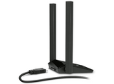 Adaptador Wi-Fi USB - TP-Link Archer TX20U Plus, WiFi 6, Doble banda, 1800 Mbps, USB 3.0, Negro