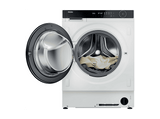 Lavadora integrable -  Haier Series 8 HWB100-B14858U1, Carga frontal, Motor Inverter, Función Vapor, Ciclo Smart AI, 10 kg, 1400 rpm, Sin panelar