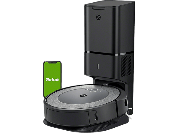 Robot aspirador - iRobot® Roomba® i3+ - Autovaciado de suciedad -Ideal mascotas, Sugerencias personalizadas, Compatible asistente voz