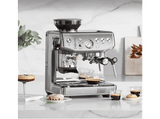 Cafetera superautomática - Sage Barista Express Impress SES876BSS4EEU1, 1850 W, Calefacción Thermocoil, Función 2 tazas, 9 bar, Plata