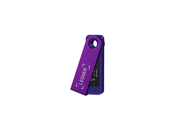 Crypto Wallet - Ledger Nano S Plus, USB-C, Pantalla 1.09" OLED, Amatista