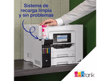 Impresora tinta - Epson EcoTank Pro ET-5885, Wi-Fi, Multifunción, A4, Fax, Pantalla Táctil, ADF, Blanco
