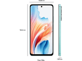 Móvil - OPPO A58, Glowing Black, 128 GB, 6 GB RAM, 6.72  Full HD+, MediaTek Helio G85, 5000 mAh, ColorOs 13.1 (Android 13)