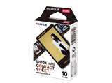 Papel fotográfico - Fujifilm Instax Film Mini Contact ww1, Marco negro, 10 hojas