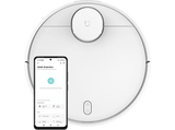 Robot aspirador - Xiaomi Mi Robot Vacuum Mop P White, 33 W, Wi-Fi, 0.5 l, Autonomía 2 h, 2100 Pa, Blanco