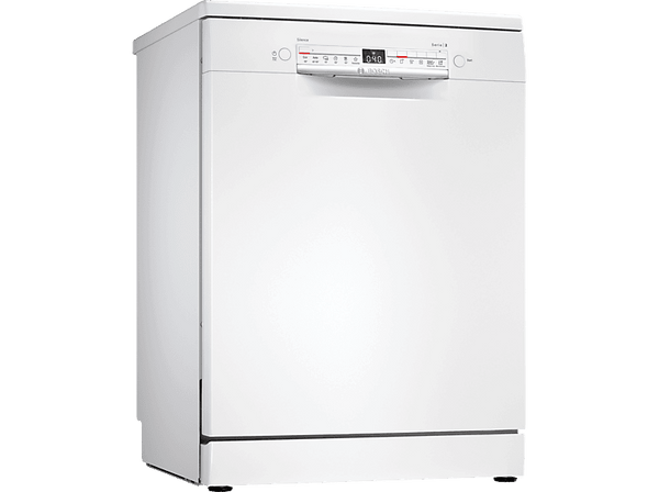 Lavavajillas - Bosch SMS2HMW03E, Independiente, 6 programas, 14 servicios, 60 cm, Blanco