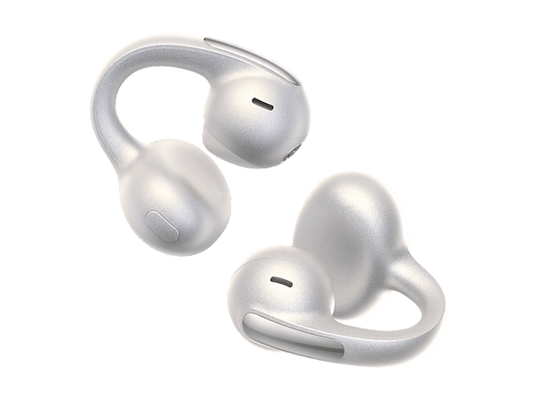 Auriculares conducción de aire - Baseus Bowie MC1 Pro Open-Ear, 40 h de autonomía, Cancelación de ruido, Audio Hi-Res i3X, Resistencia IP67, Blanco