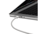 Cable USB-C - Baseus TITANIUM ALLOY, Carga rápida, Tipo C a Tipo C, Alta resistencia, 100 cm, Universal, 100 W, Dorado Galaxy
