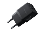 Cargador de pared - Baseus PALM, 30W, USB y Tipo-C, Kit con cable Tipo-C de 100 cm, Universal, Negro