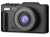 Cámara - Prixton Xplorer DV900, 64 megapixel, 4K 3840p, 3 Pantalla LCD, IPS, Zoom 4X, Flash, Negro