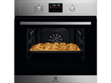 Horno - ELECTROLUX EOH4P56BX, Multifunción, Pirolítico, 65 l, Función Grill, Inox antihuellas
