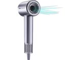 Secador - Ufesa BLDC Ion-Plasma Luxe, 1600 W, 3 Temperaturas + Aire Frío, 2 Velocidades, Difusor Incluido, Secado Ultra-rápido 110.000 rpm, Plata
