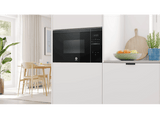 Microondas con grill integrable - Balay 3CG4175G3, 900 W, 5 niveles, 25 l, Limpieza Hidrolítica, Control deslizante, Negro Grafito