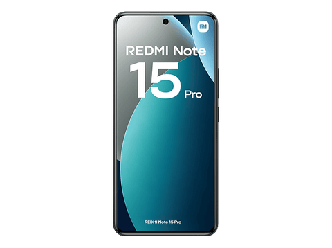 Móvil - Xiaomi Redmi Note 15 Pro, Negro, 256 GB, 8 GB RAM, 6.77