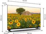 TV LED 32 - Thomson 32HA2S13C, HD, ARM CA55 Quad Core 1.45GHz, Smart TV, DVB-T2, Negro
