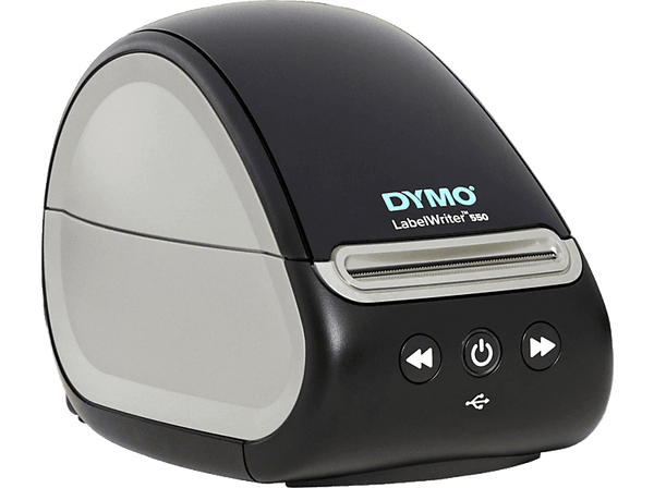 Impresora de etiquetas - Dymo LabelWriter 550, Monocolor, 300 x 300 ppp,  Negro