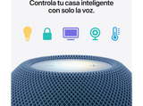 Apple HomePod mini 2 (2026), Altavoz inteligente, Siri, Sonido 360º, Bluetooth, Wi-Fi, Domótica, Blanco