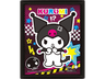 Póster 3D - Sherwood Hello Kitty - Kuromi Punky, Enmarcado, Licencia oficial Hello Kitty