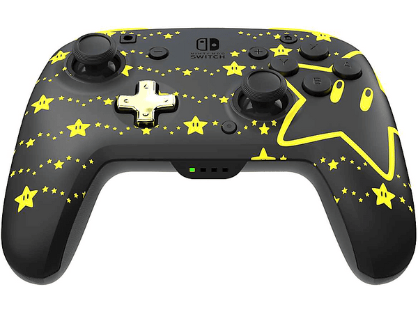 Mando Nintendo Switch - PDP Rematch Glow, Nintendo Switch, Inalámbrica, 40 h Autonomía, Inalámbrico, Para Nintendo Switch, Negro y Amarillo