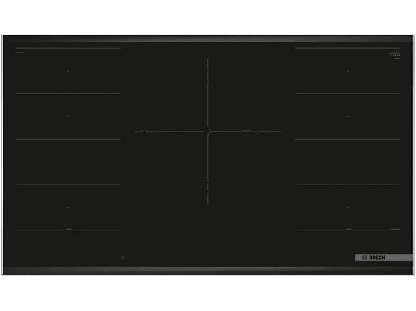 Placa inducción - Bosch PXV975DV1E, 5 zonas, PerfectFry, FlexInducción, 90 cm, Negro