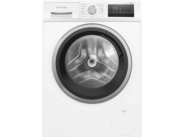 Lavadora carga frontal - Siemens WM14N290EP, Serie IQ300, 9 kg, 1400 RPM, 17 programas, Smart Finish, waterPerfect Plus, Blanco