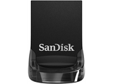 Memoria USB 256 GB - SanDisk Ultra Fit, USB 3.2, Hasta 400MB/s, Compacta, Protección por contraseña, Negro