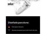 Depiladora - Braun Silk·épil 7  7-011, Tecnología MicroGrip, Luz SmartLight, Wet&Dry, Piel suave duradera, Plata