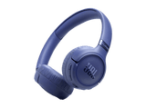 Auriculares inalámbricos - JBL Tune 680NC, Autonomía 76 h, Diadema, Bluetooth, Cancelación de ruido adaptativa con Smart Ambient, Plegables, Azul