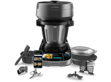 Robot de cocina - Cecotec Mambo CooKing Victory, 1700W, 4.5 l, 45 Funciones, 1000 recetas, Pantalla táctil TFT 7”, Autolimpieza, Wi-Fi, Inox