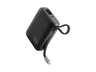 Powerbank - CellularLine Pocket, 20000 mAh, Carga rápida, 65 W, Hasta 144h de carga, USB C, Negro