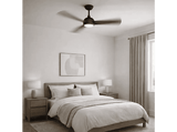 Ventilador de techo - Philips Velyx 132 cm, 56 W, 6 Velocidades, Silencioso, Luz blanca de cálida a fría, Negro