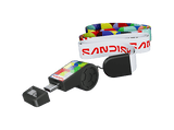 Memoria USB 64 GB - Sandisk USB-C Edición FIFA World Cup 2026, Hasta 300 MB/s transferencia, USB 3.2, Compatible macOS y Windows®, Negro