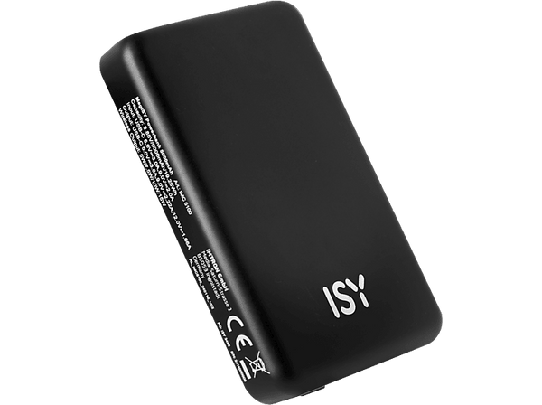 Powerbank - ISY IMC 5100, 5000 mAh, 1x USB-C, Negro