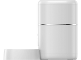 Comedero automático inteligente - NK HO340042, Con cámara, Alimentación programada, 4 litros, Detección movimiento, Blanco