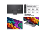 TV QNED Mini LED 50 - LG 50QNED86B6B, UHD 4K, Procesador Inteligente α8 AI Processor 4K Gen3, Smart TV, DVB-T2 (H.265), Negro