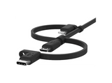 Cable USB - Belkin Cable Universal 3 en 1, USB-A, USB-C, Micro-USB, Lightning, 1 m, Negro