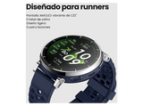Smartwatch - Amazfit Active 3 Premium, Correa 20mm, Pantalla táctil 1.32 AMOLED, 5ATM, Apex/Silver