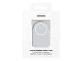 Powerbank - Samsung EB-U2500XJEGWW con carga inalámbrica, 5000 mAh, USB Tipo C, Carga rápida, Magnética, Gris
