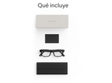 Gafas IA - Meta Adventurer, Lentes transparentes, Cámara 12 MP, Traducción en tiempo real, Resolución 3K HD, +8h Batería, Classic Black