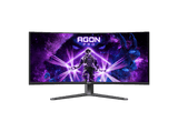 Monitor gaming - AOC AG346UCD, 34  WQHD, 175 Hz, 0.03 ms GtG, OLED, Curvo, Adaptive Sync, VESA Certified DisplayHDR™ True Black 400