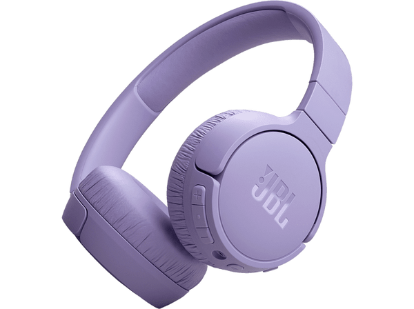 Auriculares inalámbricos - JBL Tune 670 NC, Supraaurales, Cancelación de ruido, Plegables, Hasta 70h, Lila