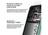 Móvil - OPPO A78  4G, Mistlack, 128 GB, 8GB RAM, 6.43 AMOLED FHD+, Qualcomm Snapdragon™ 680, 5000 mAh, Android