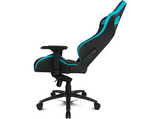 Silla gaming - Drift DR600, Reposabrazos 4D, Hasta 150 kg, Cojín cervical y lumbar, Reclinable, Azul