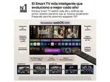 TV QNED MiniLED 75 - LG 75QNED93A6A, UHD 4K, Procesador Inteligente α8 AI Processor 4K Gen2, Smart TV, DVB-T2 (H.265), Negro
