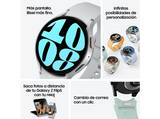 Smartwatch - Samsung Galaxy Watch6 BT 40mm, 1.31, Exynos W930, 16GB, 2GB RAM, 300mAh, Oro